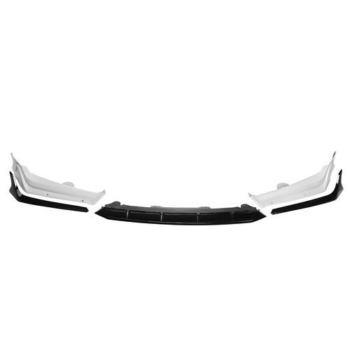 Kit divisor de labios parachoques delantero perlado blanco brillante para Honda Accord 2018-2020 - Imagen 12 de 13