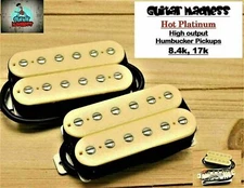 Artec Hot Platinum Pickup Set Cream (50, 52mm) (4-wire) ALniCo 5