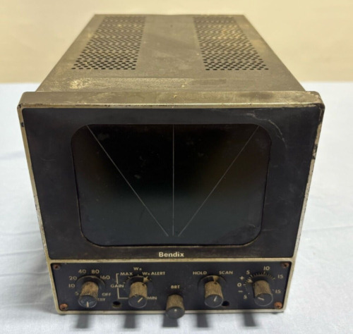 Bendix 4000764-3201 Radar Indicator In-132A