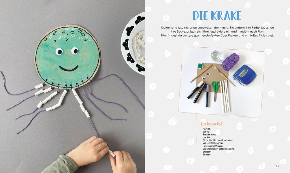 Thumbnail - Basteln Mit Köpfchen: Die Welt Der Tiere, Elisabeth Friedrich