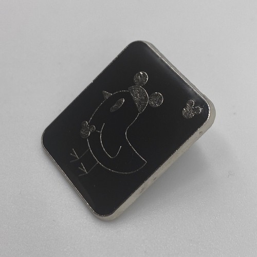 2008 Disney Hidden Mickey Black Silver Chicken Pin - Picture 3 of 4