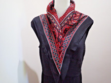 Vintage 30" x 30" 100 Acrylic made in Japan Scarf
