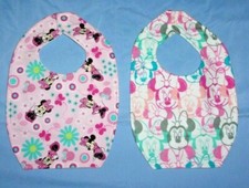 NEW handmade fun BABY CHILD BIB DISNEY MINNIE MOUSE SHIPPING DISCOUNTS