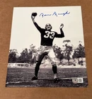 SAMMY BAUGH SIGNED WASHINGTON REDSKINS 8X10 PHOTO BECKETT CERTIFIED BAS