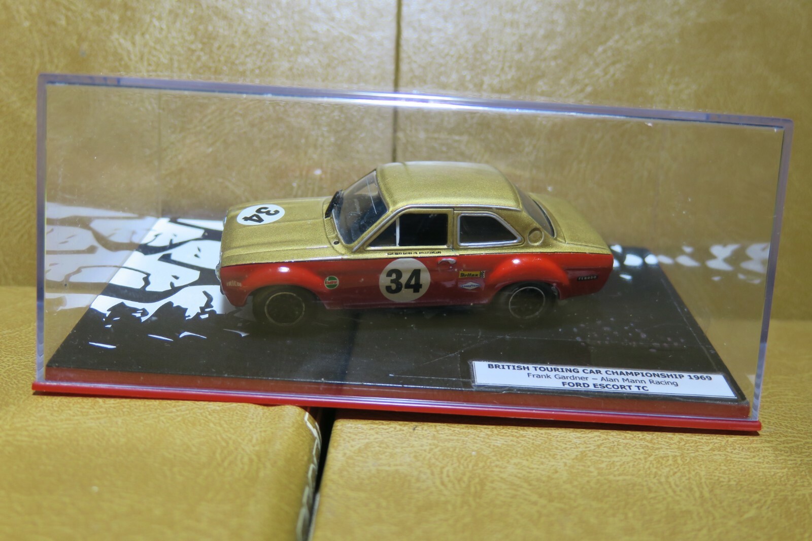 Mmp v43 ford escort tc CCCTB 1969 Frank Gardner 1 43 scale Mmp v43 ford escort tc CCCTB 1969 Frank Gardner 1 43 scale