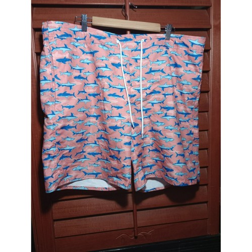 Pantalones cortos de baño tiburón malla elástica bahía de San Juan NUEVOS para hombre XXL - Imagen 5 de 5
