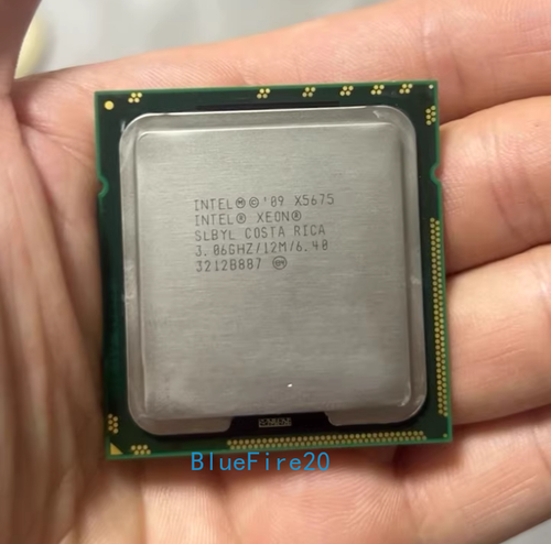 Intel Xeon X5675 SLBYL 3.06GHZ 12MB 6.4GT/s LGA 1366 Six-Core CPU Processors - Picture 3 of 4