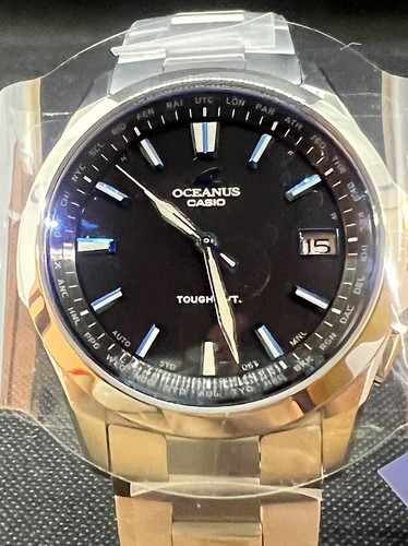 CASIO OCEANUS OCW-S100-1AJF Premium Production Line Titanium Men's Watch 41.5mm - Picture 4 of 18