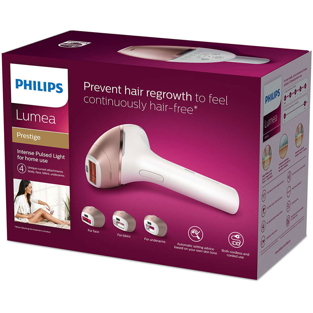 Philips Lumea Prestige BRI956/00 脱毛器 PHILIPS BRI956/00 Lumea Prestige Intense Pulsed Light IPL