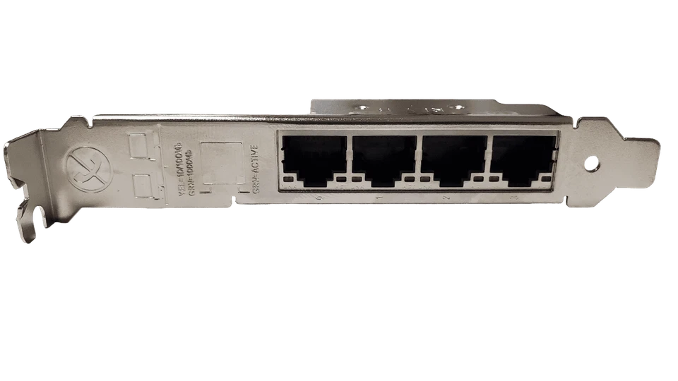 N12075 Cisco Broadcom PCI-E 4 Port 1GB Network Card BCM95709A0906G Full Height - Image 2 of 4