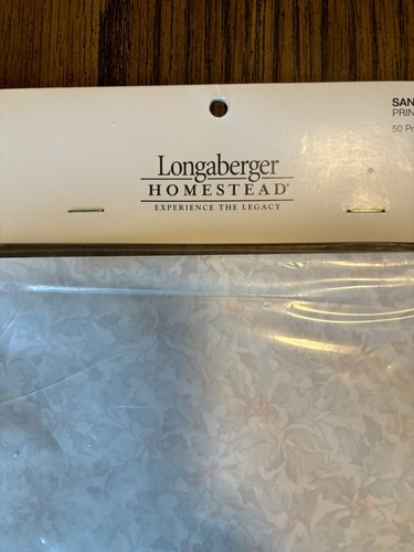 Longaberger Homestead Printer Paper Santa Market Basket 50 Sheets NEW IN PACKAGE - Bild 3 von 7