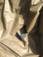 USMC Marine Corps Woodland Digital MARPAT Reversible Field Tarp DAMAGED CIF