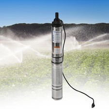 0.5HP Submersible Well Pump, 16GPM Stainless Steel, 110V Deep Water Pump