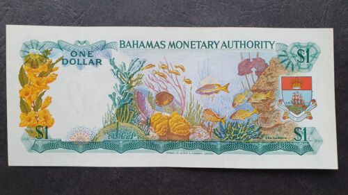 Bahamas 1 Dollar 1968, P-27, aUNC - Bild 3 von 4