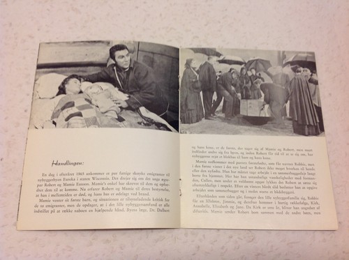 All Mine to Give Glynis Johns Mitchell Truex 1957 Danish Original Movie Program - 第 4/5 張圖片