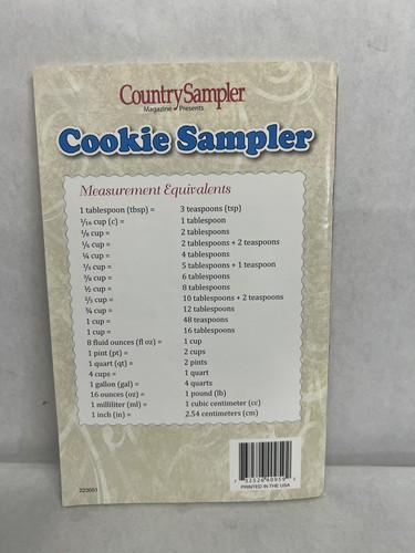 Country Sampler Magazine Presents COOKIE SAMPLER 50+ Recipes - Volume 1 - 2014 - Picture 2 of 4