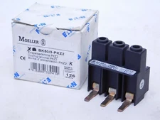 BRAND NEW! Klockner Moeller EATON BK 50/3 PKZ-2 Feeder Bus Connector Terminal VN