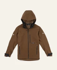 Truewerk S3 Solution Full Zip Hoodie Men's Brown NWT Size M $159 Retail Price