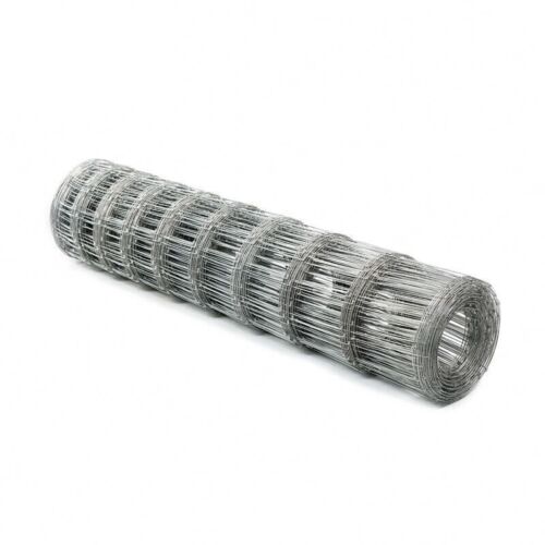 Galvanised Wire Mesh 1.2x30 m Thick Animal Fence Farm Fencing Wire Hinge Joint - Picture 2 of 11