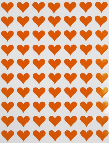 Pegatinas de álbum de recortes corazón 0,5 pulgadas 13 mm pegatinas de San Valentín para decoración - Imagen 22 de 39