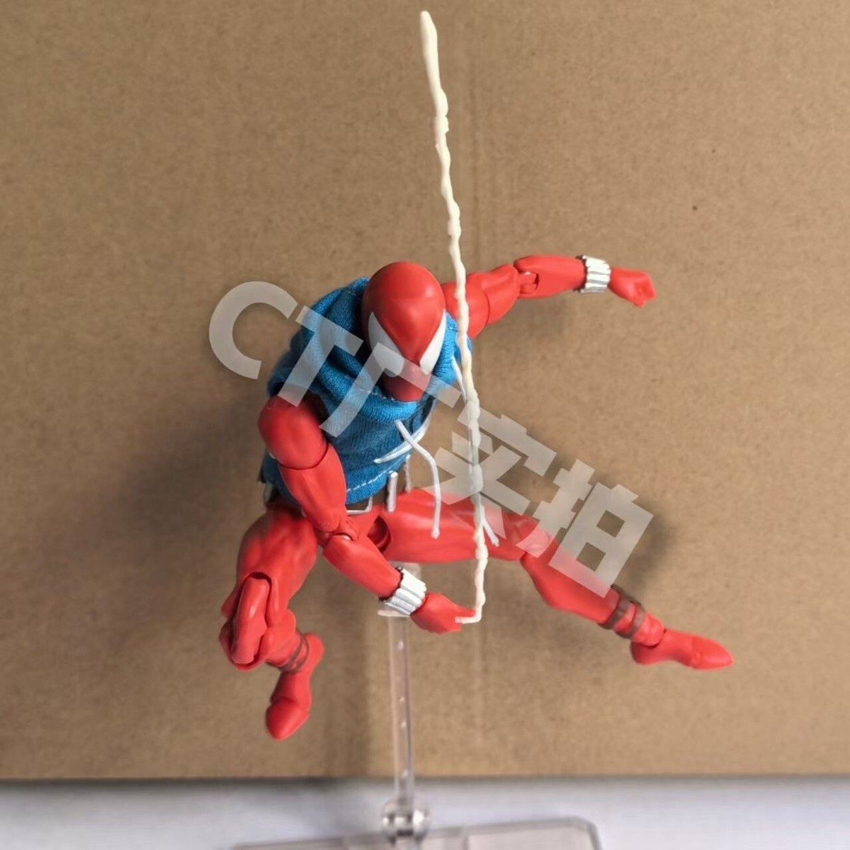 In Stock CT Toys MAFEX No.186 Scarlet Spider Comic Ver In Stock CT Toys MAFEX No.186 Scarlet Spider Comic Ver