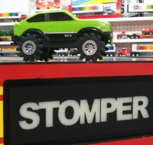 Used-Lime-Green-1980-039-s-AMC-Eagle-Schaper-Stomper-4x4-Monster-Truck