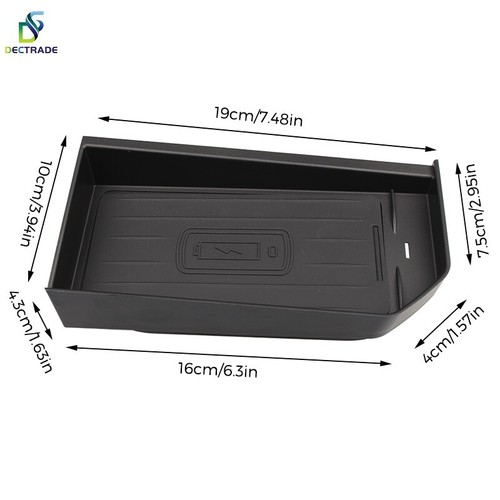 Car Wireless Charger Phone Charging Pad For Land Rover Range Rover Evoque 2015- - Imagen 3 de 17