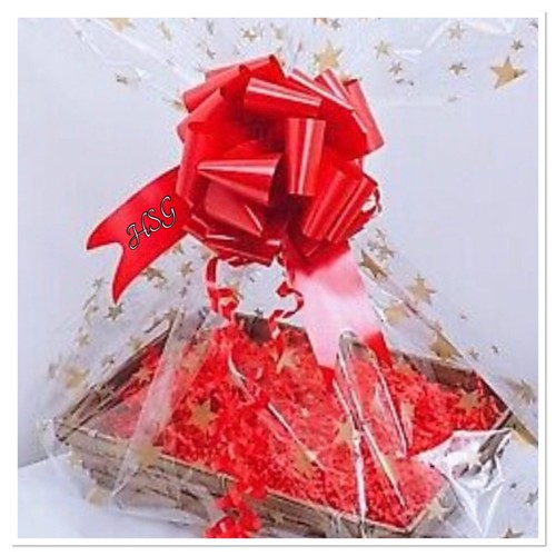💜 Large-Xx Cellophane Hamper Bag & Bow Only Basket Wrap Birthday Christmas Baby - Picture 117 of 121