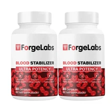 2-Pack ForgeLabs Blood Support, Forge Labs Advanced Blood Support - 120 Capsules