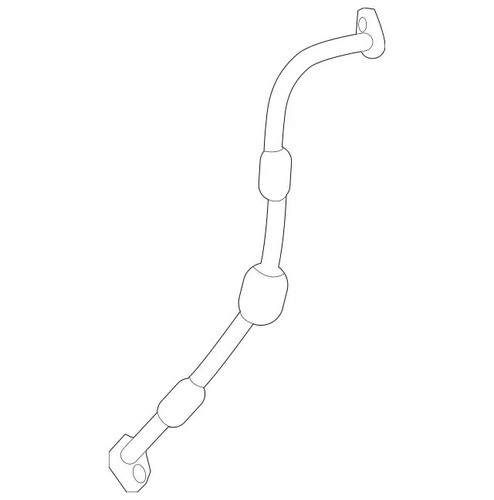 Genuine Mercedes-Benz Piping 251-830-12-15 - Picture 2 of 2