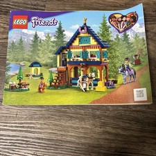 LEGO Friends Forest Horseback Riding Center 41683 Instruction Manual Booklet