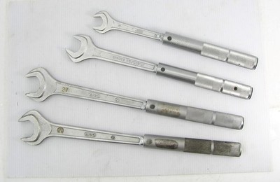 VINTAGE AIGO FOR TOYOTA 4 PIECE WRENCH SET-SIZES 86A, 83A, 22 & 17-VN