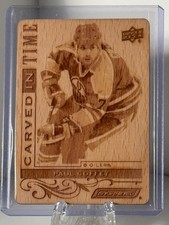2024-25 UD NHL Engrained Icons Paul Coffey Carved In Time