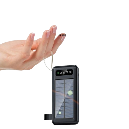 Solar Power Bank 50000mAh Large Capacity Mobile Power Fast Charging Battery - Picture 6 of 6
