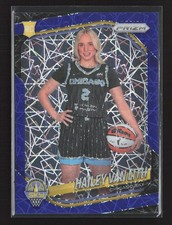2025 Panini Prizm WNBA #139 Hailey Van Lith Blue Velocity Prizms