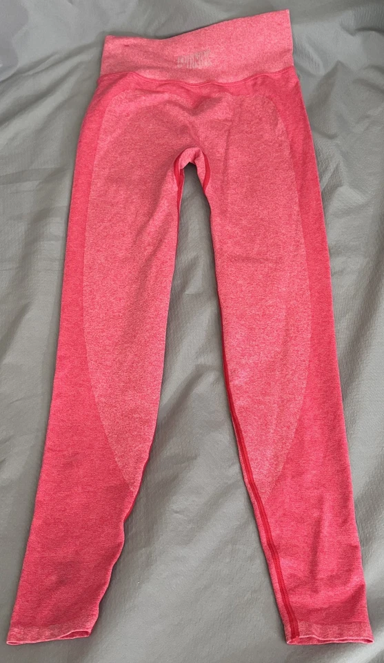 Victoria’s Secret ROSA Activo Sin Costuras Clásico Leggings Barbiecore Athleisure XS Foto 2 de 4