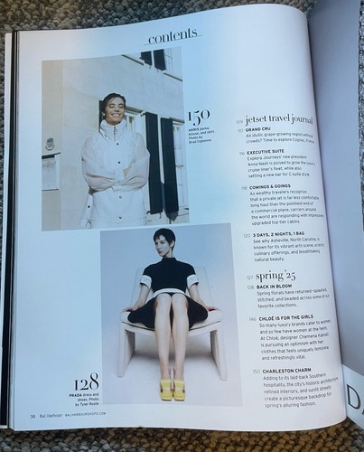 BAL HARBOUR Magazine Spring Collection 2025 Miami Fashion & Arts *Brand New* - Bild 9 von 16