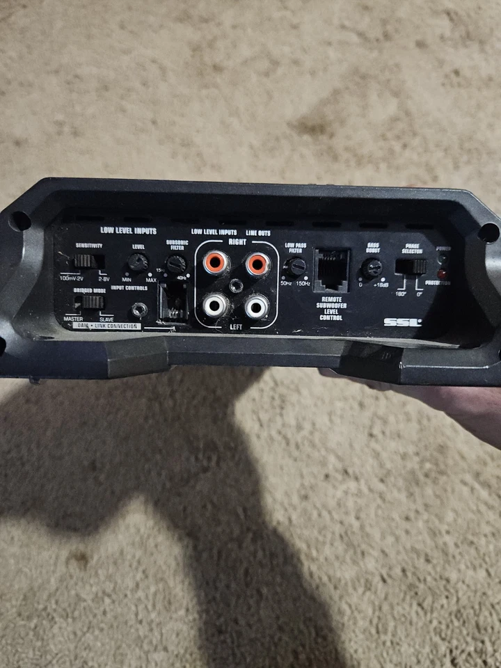 Amplificador monobloco SSL FR4000.1 monobloco 4000W testado - Imagem 4 de 4