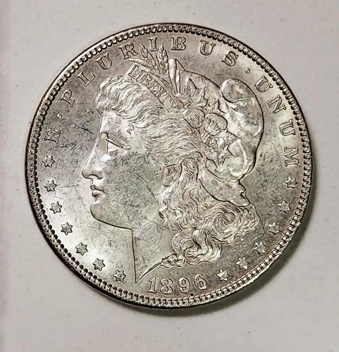 1896 P Morgan Silver Dollar BU / UNC