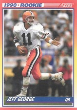 Jeff George #634 (RC) 1990 Score Football Indianapolis Colts Rookie Card