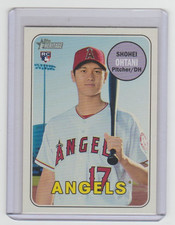 SHOHEI OHTANI 2018 Topps Heritage High Number #600 SP RC Set Break SEE SCANS