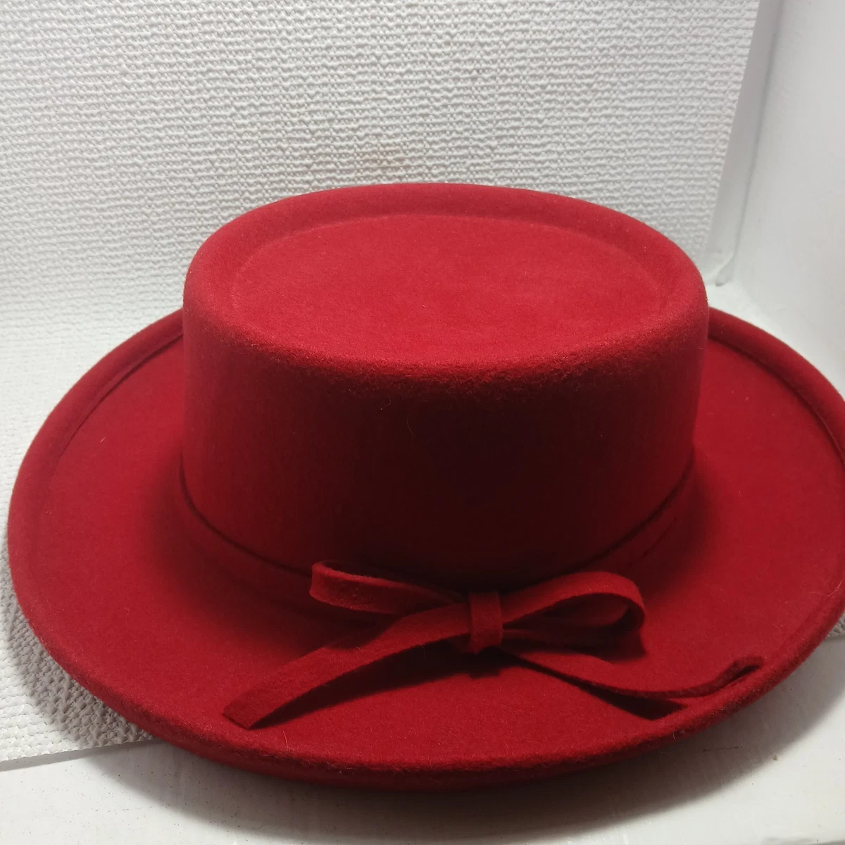 Fedora Red 100% Wool Hats for Women | eBay