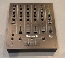 Professional Numark M6 USB 4-Channel DJ Mixer  Black in good working condition