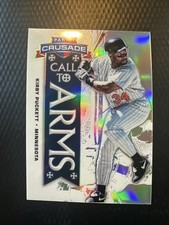 2025 Panini Crusade CALL TO ARMS Kirby Puckett #2 - Minnesota Twins
