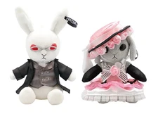 NEW Black Butler Black Label Bitter Rabbit Mini Cook Robin Komadori & Tutor 14cm