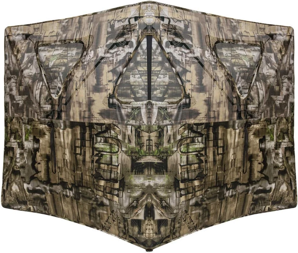 Lightweight Camo Hunting Blind with 3 Shooting Windows for Maximum Stealth - Image 3 of 4