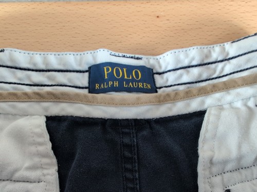 Polo Ralph Lauren Cargo Shorts Men's 34 Navy Blue - Picture 4 of 8