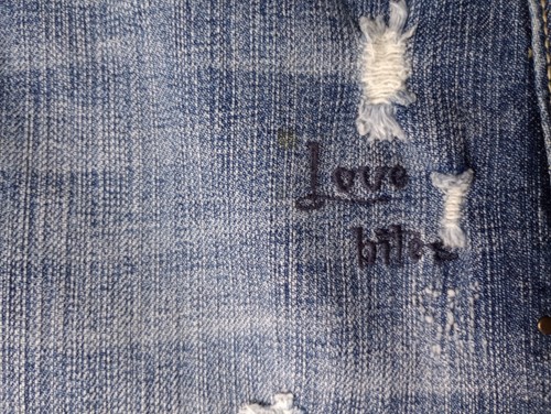 Official VAMPIRE DIARIES Jean Mini Skirt Size 3 See Pictures And Description - Picture 2 of 12
