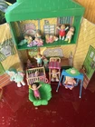 Vintage 1980s Mini Baby Doll Collector’s Case Playset – 17 Dolls –Accessories