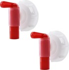 Maneuverable DN60 60 mm Garden Nutrient Solution Tap in Red White Color